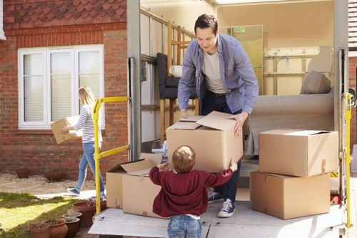 Local removal team helping with a home move in Dulwich