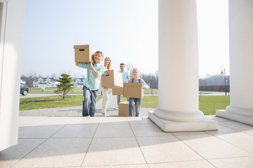 Careful handling of office furniture and equipment during a move