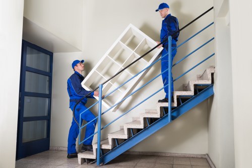 Customer complaint being recorded during a removal service review