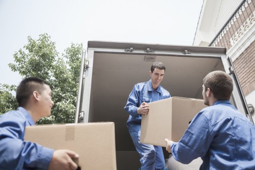 Waste disposal compliance for a removal van service