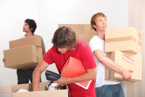 Flat removal support for an apartment move in Dulwich