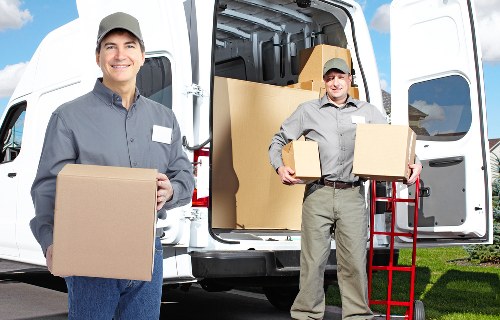Professional removal van service in Dulwich with safety focus